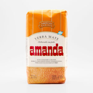 YERBA MATE NARANJA AMANDA 500 GR