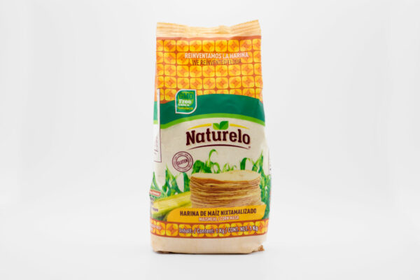 Harina de maiz nixtamalizado Naturelo
